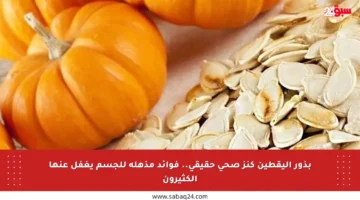 بذور اليقطين كنز صحي حقيقي.. فوائد مذهلة للجسم يغفل عنها الكثيرون